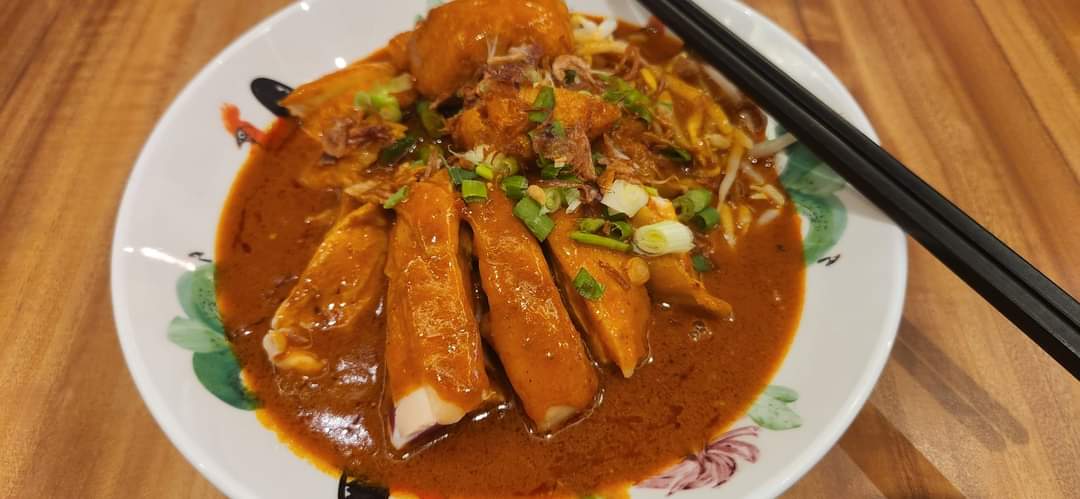 滑鸡咖哩面 Chicken Curry Noodle